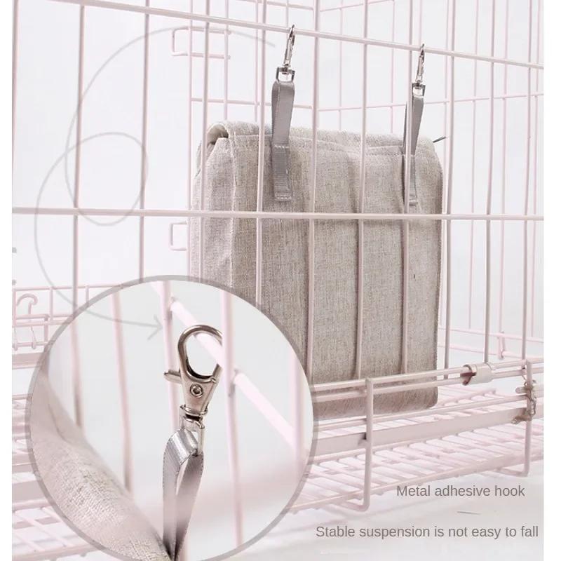 Кормушка для кормления, подвесная сумка, держатель для мешка сена с крючками, дозатор для корма, контейнер для кроликов, морских свинок, мелких животных, домашних животных