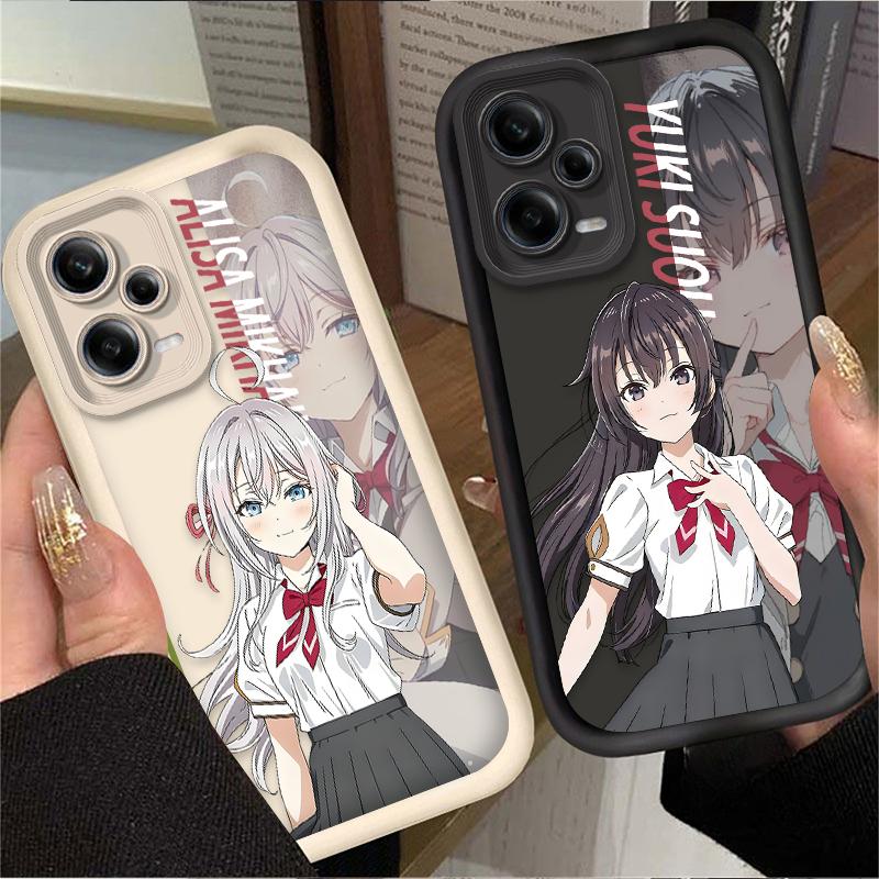 Аниме Кавайи Аля ЮКИ СУО Чехол для телефона для iPhone 17 16e 16 15 14 13 12 11 Air Pro Max Mini XR XS X 7 8 6 6s Plus Мягкий ТПУ