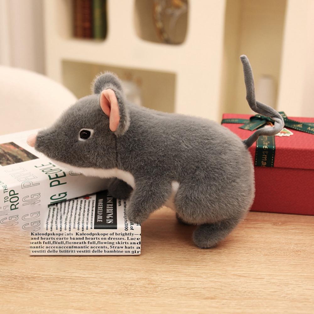 Soft Simulation Mouse Plushie Doll Cartoon Stuffed Rat Animal Toy New Mouse Plush Toys