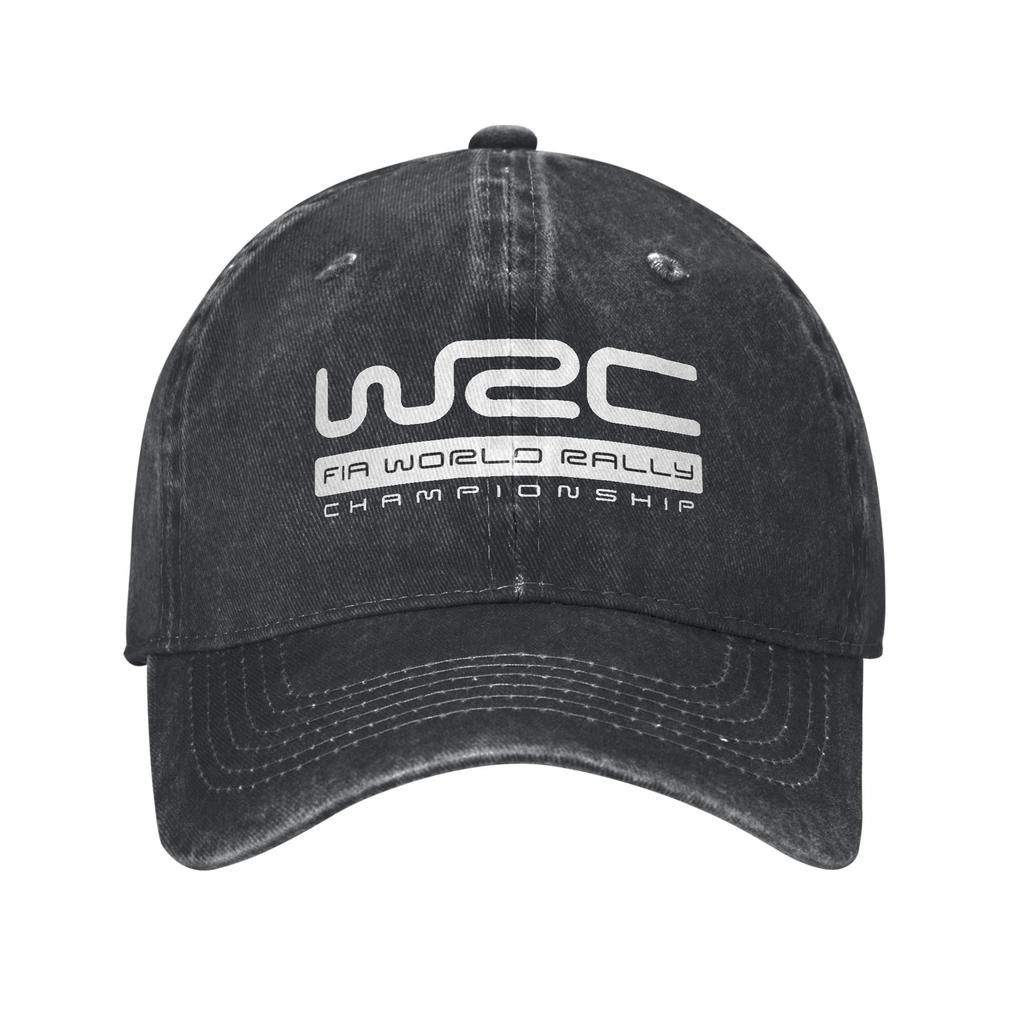 World Rally Championship WRC Baseball Cap Vintage Distressed Denim Headwear for Men Women Outdoor Running Golf Soft Hats Cap