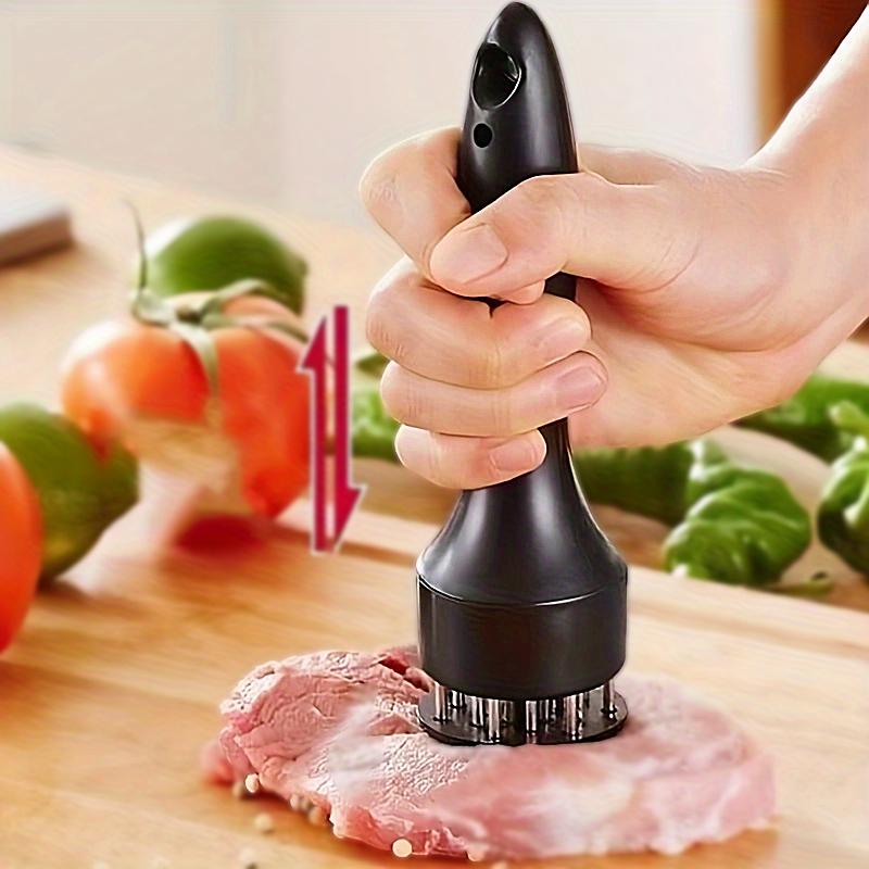 1Pc Professional Meat Tenderizer Needle Stainless Steel Kitchen Tools Cooking Accessories Steak Tenderizer Needle Rib Breaker