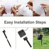 20/30LED Solar String Lights Solar Fairy Lights Outdoor 8 Modes Atmosphere Lighting For Garden Parties Weddings Decoration