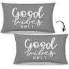 Mingnei Funny Only Motivational pirational Quotes Throw Pillow Covers Couch Home Cushion Cover, pirational Quotes Sofa Living Room Bed Decorative