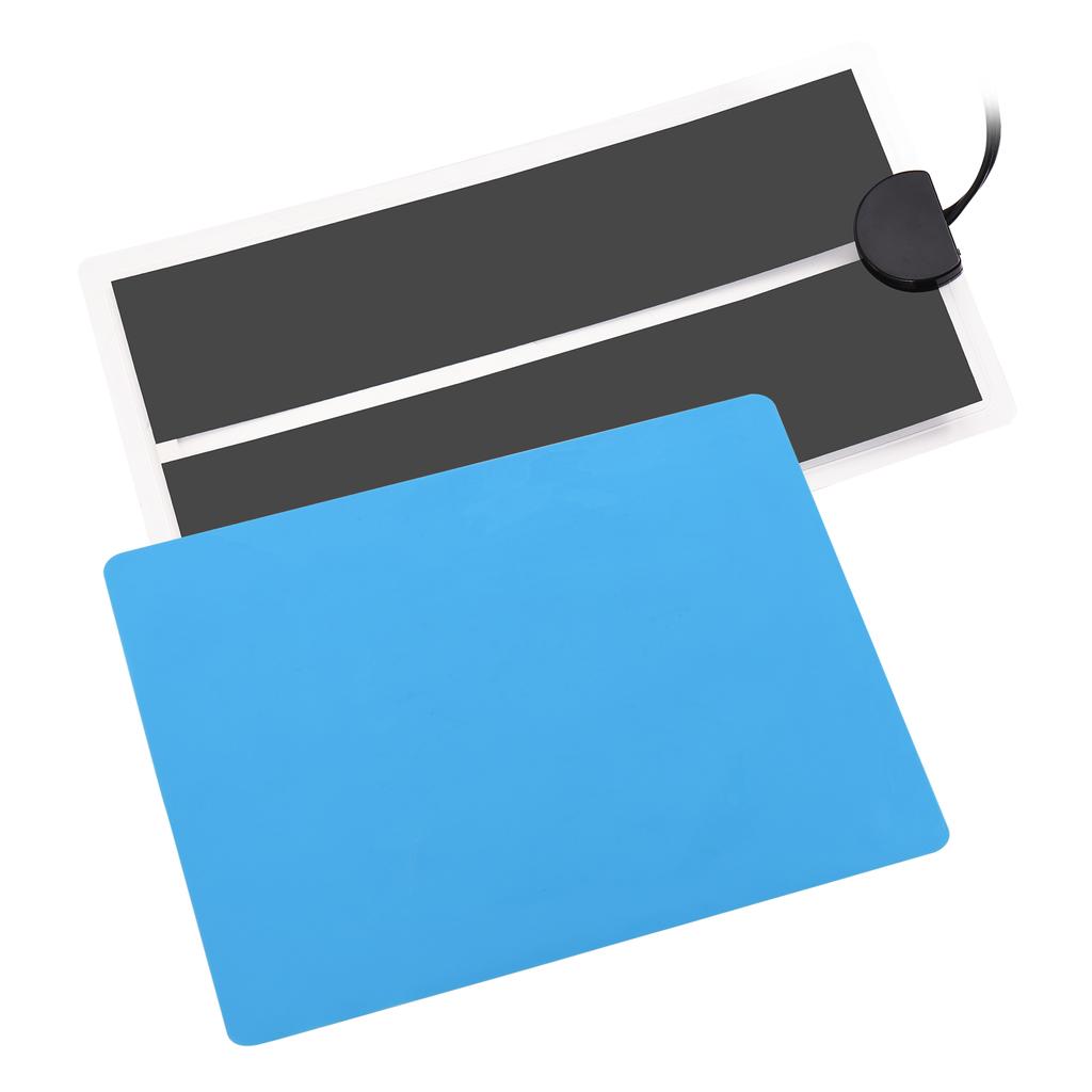 Нагревательный коврик для смолы Быстроотверждаемая сушилка для быстрой смолы с ручкой регулировки температуры Силиконовый коврик