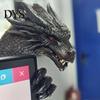 Игровые аксессуары для стола 3D-печатный дракон Декор для монитора, Декоративное украшение для ПК Фигурка Настройка, Креативный экранный край Компьютер и ноутбук