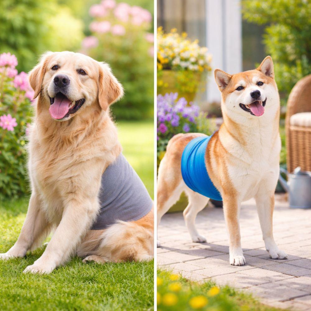 Breathable Dog Physiological Pants High Absorbing Leak-proof Pet Underwear Washable Comfortable Male Dog Diapers