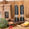 1/2Pcs One Handed Battery Operated Electric Salt Pepper Automatic Refillable Mill Grinder