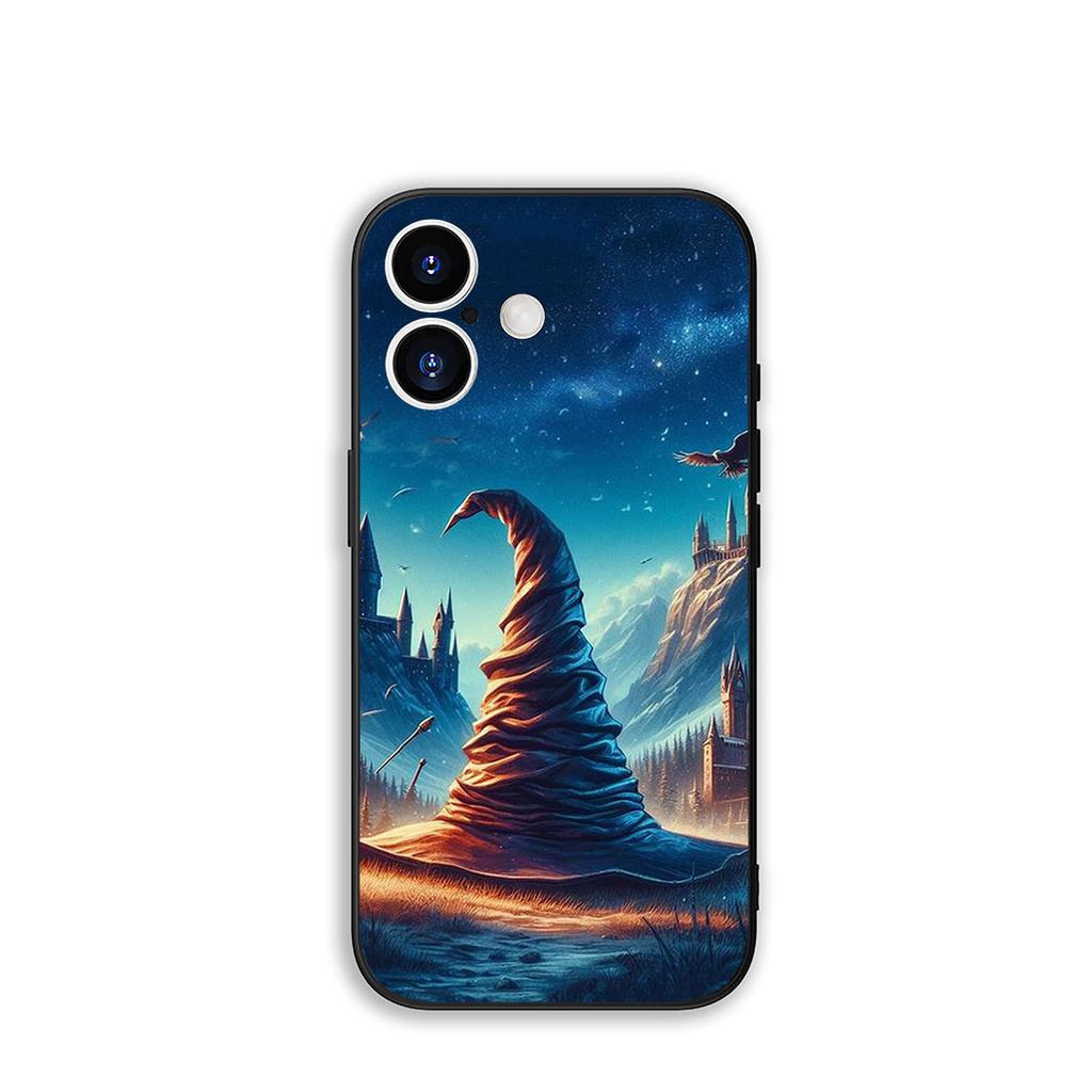 Harries Owl Wand Potters Wallpaper for Samsung Galaxy A36 A17 A26 A07 A35 A54 A53 A13 A33 A34 S8 S9 S20 S21 FE S10 Plus Case
