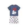 CERDA - SET 2 PIECES FRENCH TERRY 2 PIECES MINNIE GRAY Size 10A