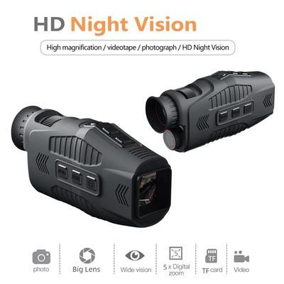 R11 1080P Монокулярный прибор ночного видения Инфракрасный День/Ночь 5X Цифровой 300М Дальность обзора в полной темноте Охота
