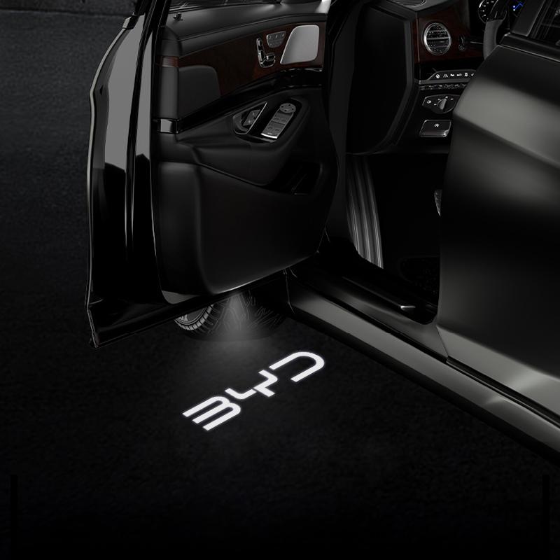 Для BYD EV Seal Dolphin DM-i ATTO 3 Qin Pro Tang Yuan Song Sealion 07 Логотип Автомобиль HD Дверь Приветственный Свет Светодиодный Проектор Лампа 1/2 Шт.