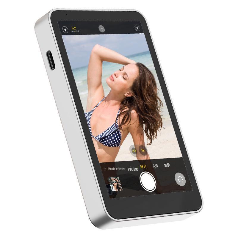 Wireless Mobile Selfie & Live Streaming Display for Photography with Screen Mirroring & Magnetic Rear Camera