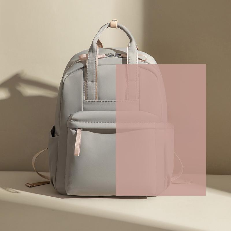 Backpack Female Computer Backpack Simple All-in-one Oxford Cloth Large Capacity Travel Bag