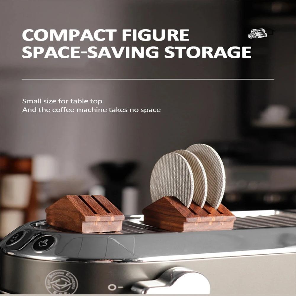 Деревянный эспрессо портафильтр многоразовый фильтр для кофе сетка для хранения подставка НОВЫЙ шайба экран Главная