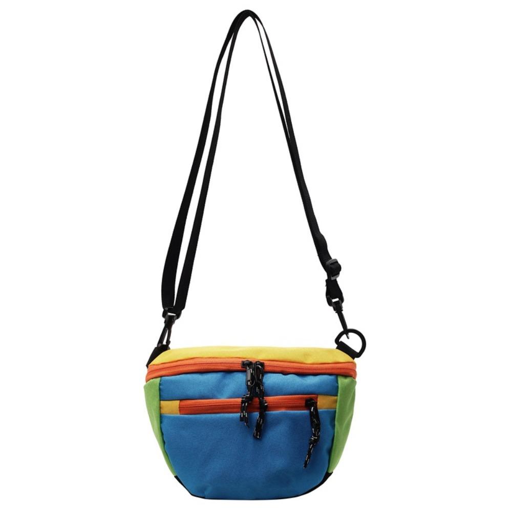 Waterproof Dumpling Shoulder Bag Korean Style Sports Crossbody Bag Nylon Half Moon Bags Unisex