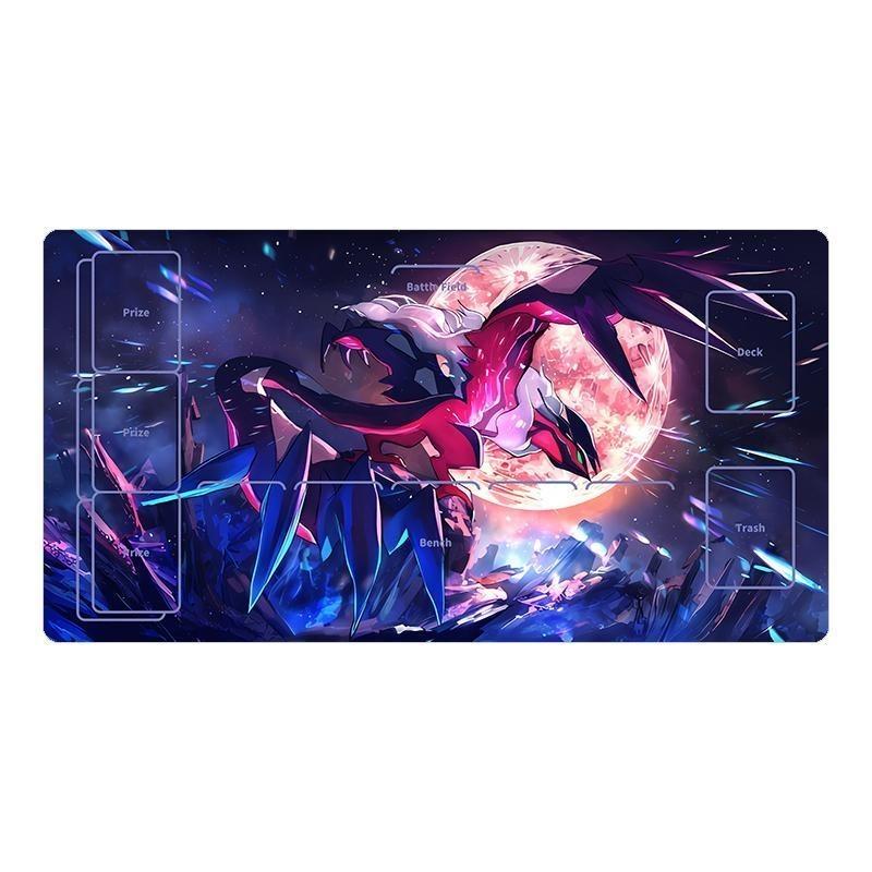 Yveltal Pokemon Trading Card Game Playmat NonSlip TCG Mat for Pokemon Fans
