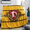 1PC Dynamo Dresden Custom Name Patterned Flannel Blanket Suitable For All Seasons For Home Decor Warmth And Comfort Gifts Holiday Present