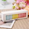 25pcs Gift Boxes with Clear Window Treat Boxes Macaron Pastry Bakery Packaging Container for 6 Bakery Cocoa Truffle Dessert Wedding Gift Wrap Box