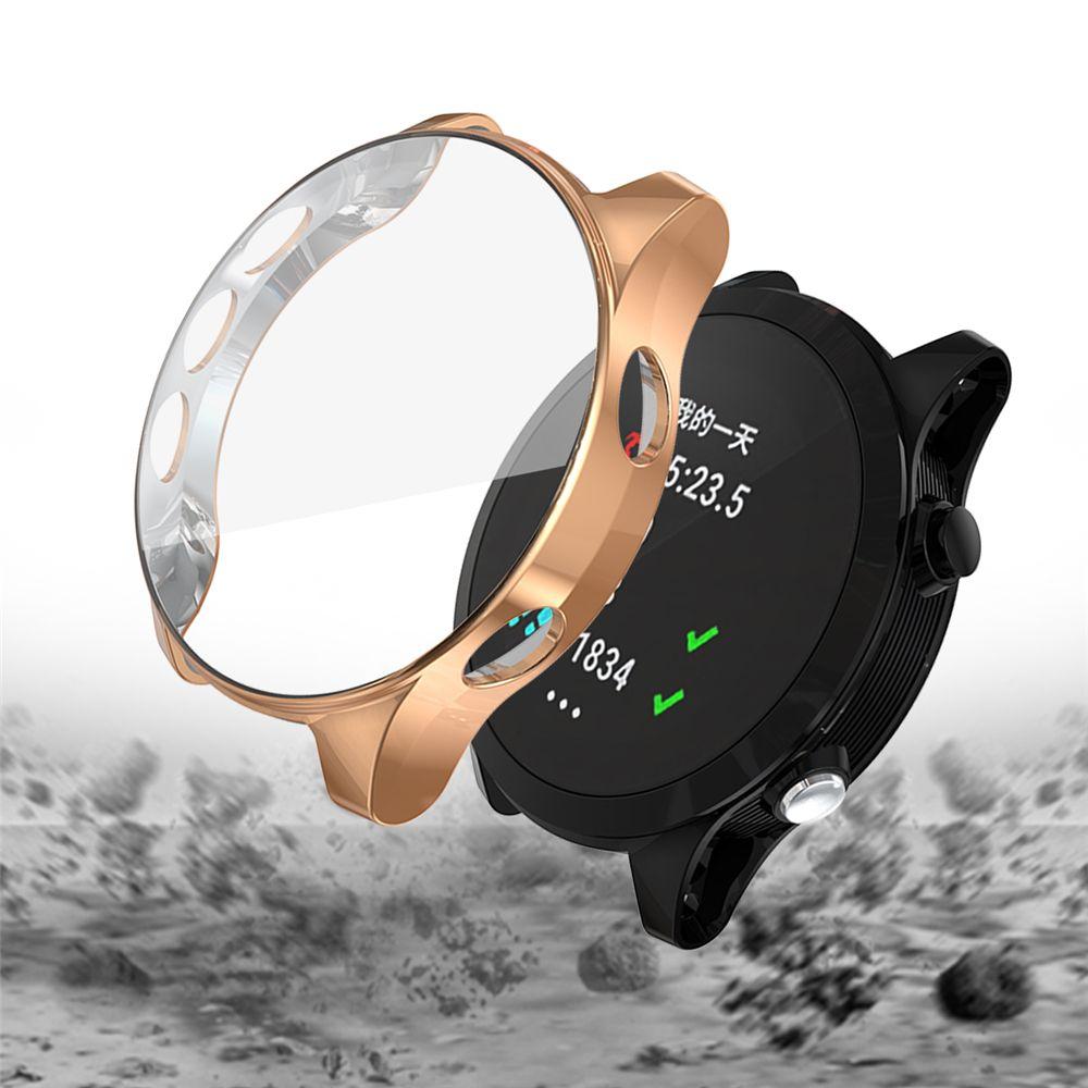 Smart Electroplated Silicone Shell Screen Film Protective Cover Touch TPU Watch Case
