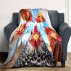 Farm Chickens Customize Your Name Home Blankets Soft And Cozy For All Seasons Perfect For Picnics Sofa Office Bed Living Room Ideal Gift For Friends