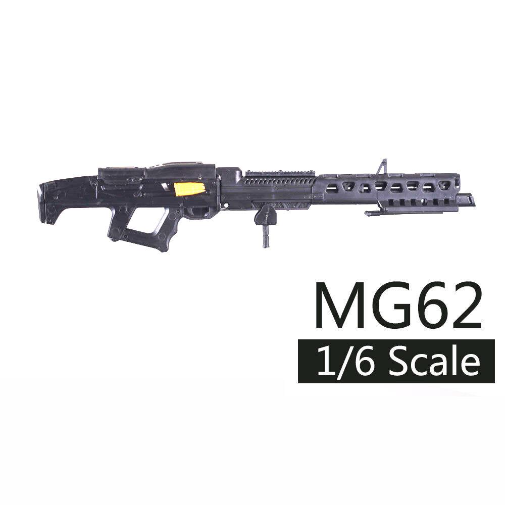 Масштаб 1/6 Военное Оружие Армии США Снайперская Винтовка M82A1 M134 M14 M16 Полицейский Солдат SWAT Фигурка Модель для Сборки Оружие Игрушки