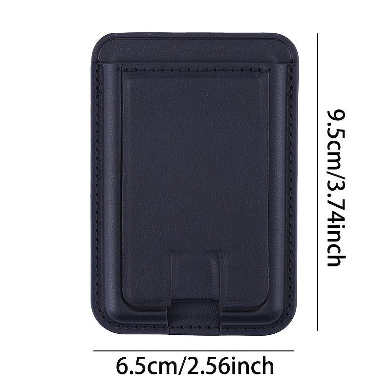 1 шт. чехол-держатель для карточек для сотового телефона 4,7 дюйма или выше, задняя наклейка для мобильного телефона, чехол для карт, невидимый держатель, держатель для карт из искусственной кожи