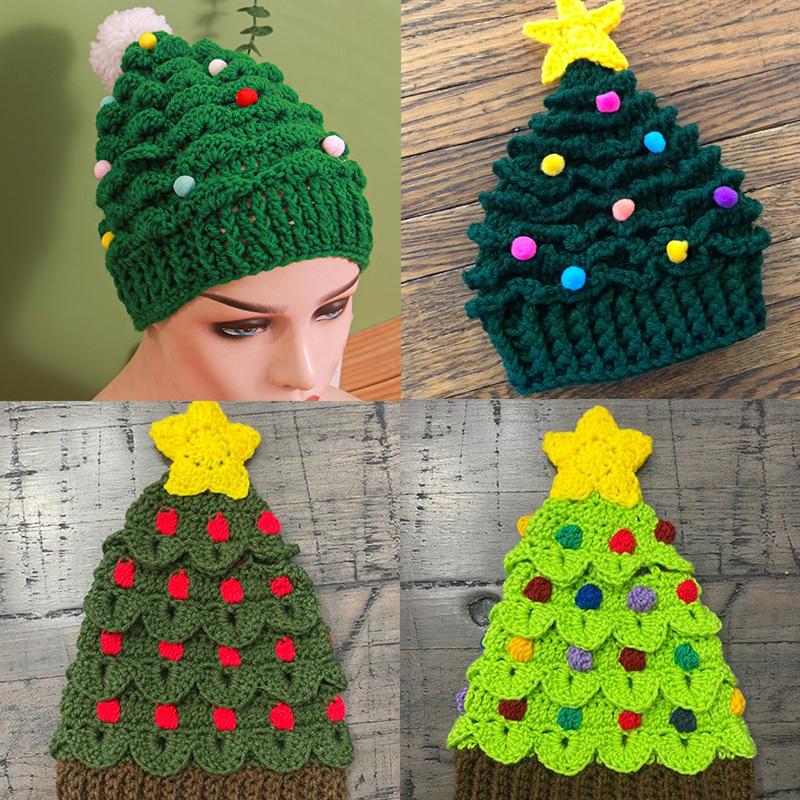 Unisex Funny New Year Party Supplies Christmas Christmas Knit Beanie Hat
