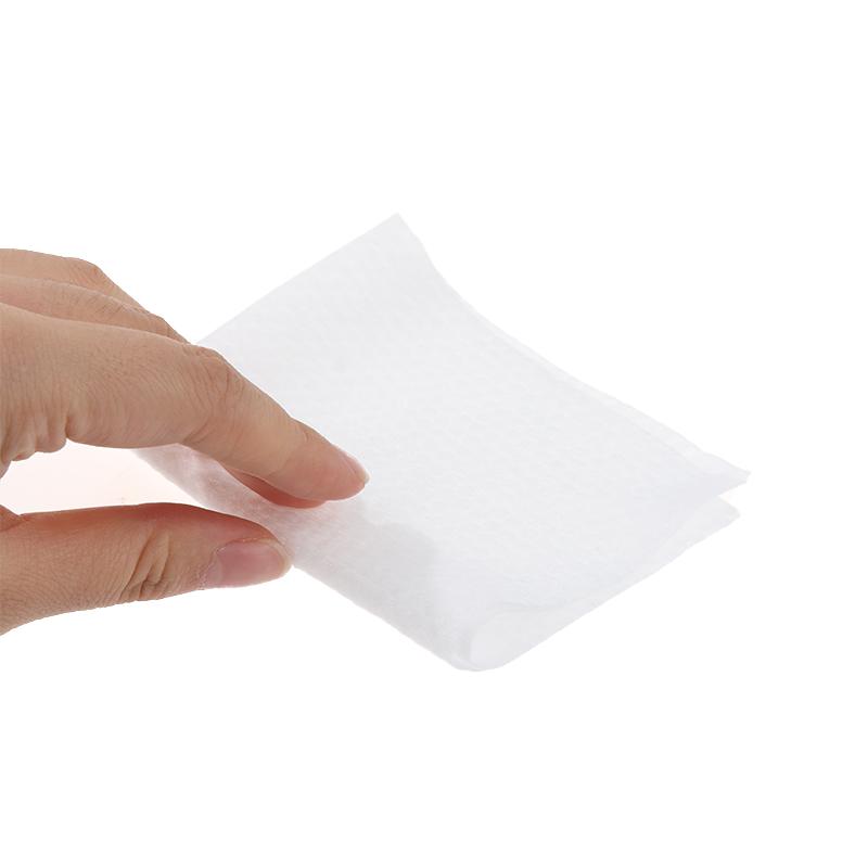 100 шт. одноразовые полотенца для лица с жемчужным узором, хлопковая ткань, мягкая очищающая для лица