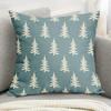 45x45СМ Наволочка на декоративную подушку с рождественской елкой, Наволочка с принтом рождественской елки, Домашняя гостиная, Спальня, Диван, Кровать, Декоративная квадратная наволочка