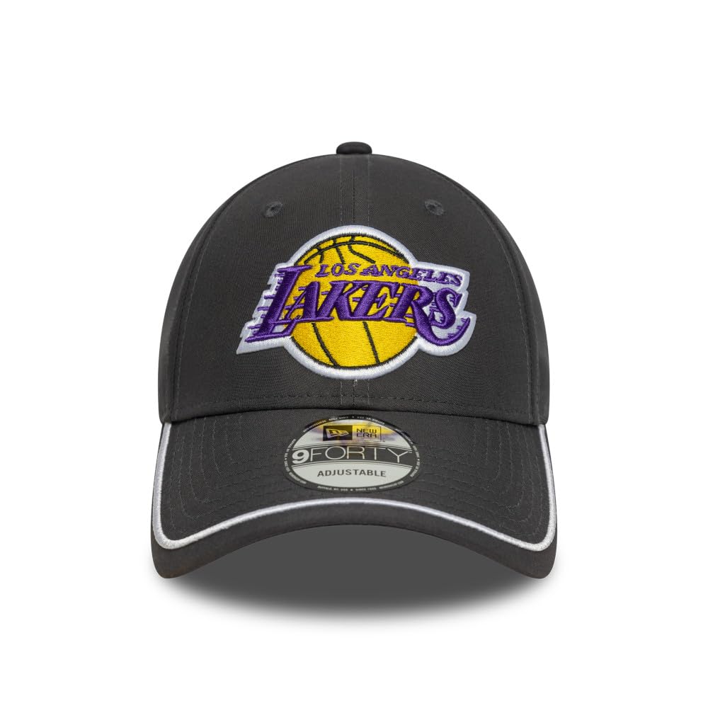 Кепка 940 9FORTY с регулируемым ремешком NBA One Size Fits LA Унисекс [New Era], Баскетбол, Все, Лейкерс/Буллз, Кант,