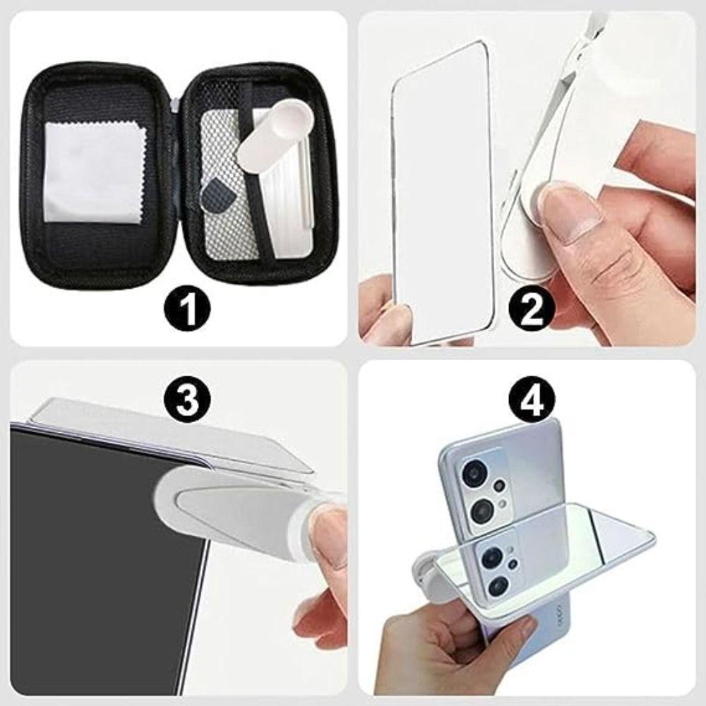 Shooting Supplies Smartphone Camera Mirror Reflection Clip Adjustable Selfie Reflector Travel
