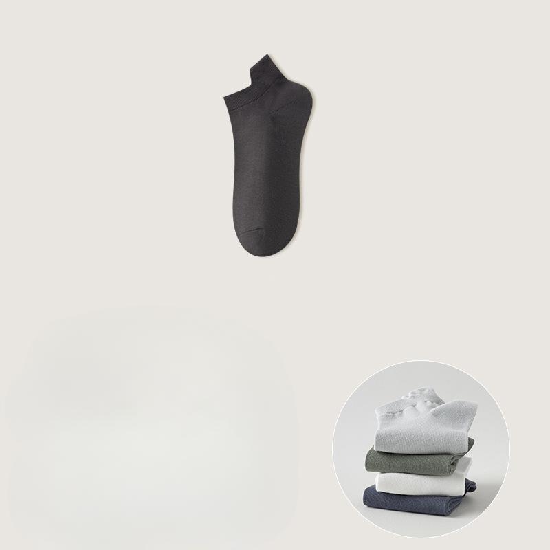 Мужские невидимые короткие носки, влагопоглощающие и устойчивые к запаху бесшовные носки, хлопковые носки с эффектом лифтинга ушей, дышащие спортивные носки с коротким рукавом и низким верхом
