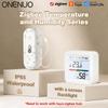 Tuya ZIgbee with/No LCD Display Temperature and Humidity Sensor Indoor or Outdoor  Thermometer Support Alexa Google Assistant