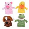 4pcs Animal Hand Puppets Children Cute Soft Plush Hand Puppets Interactive Toy Storytelling Props