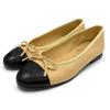 Great Pumps Ballerina Ribbon-attached Leather Flats Leather 34 G02819 Used
