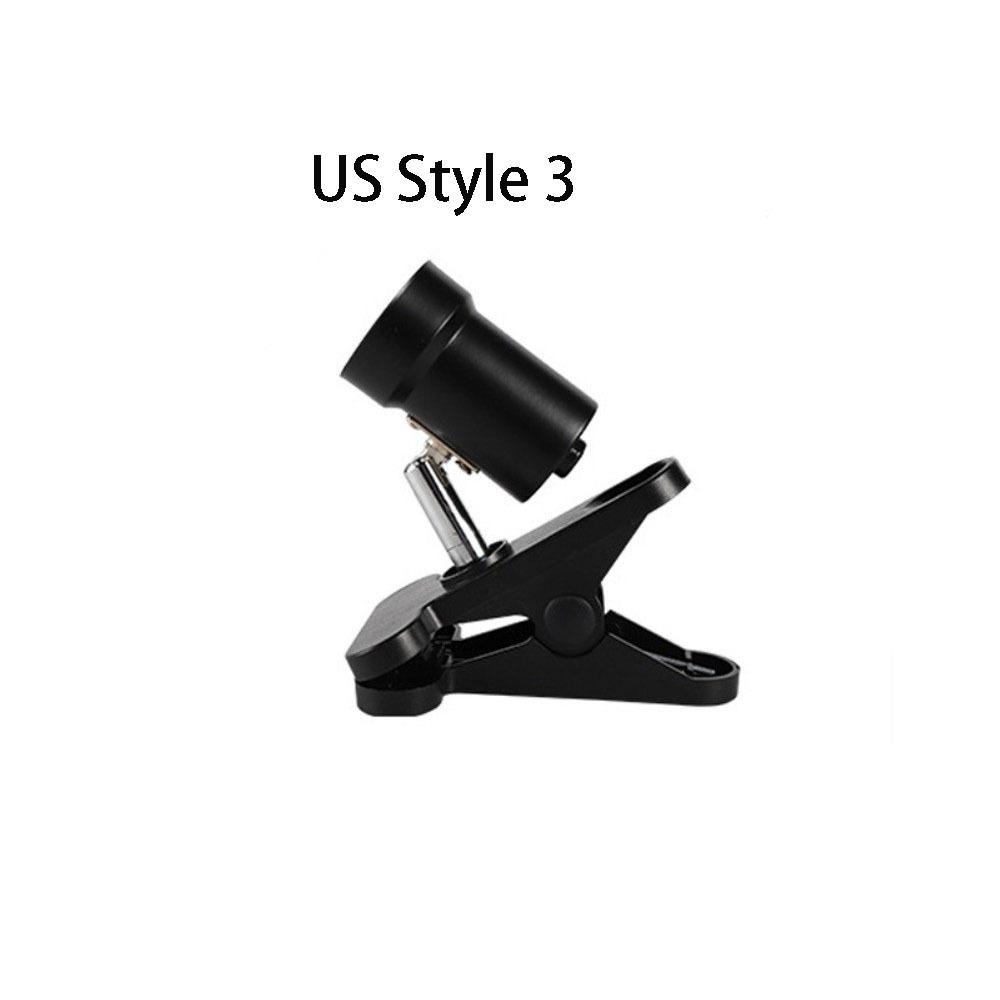 25W/50W/75W Turtle Basking Lamp Clip-on Lamp Holder Pet Heat Bulb Snake Tortoise Plants