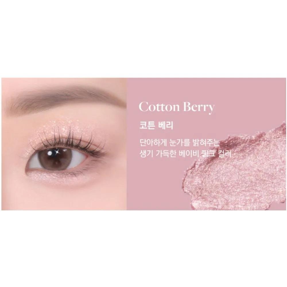 Dear dahlia Designing Elegant Pink Eyeshadow Cotton Berry