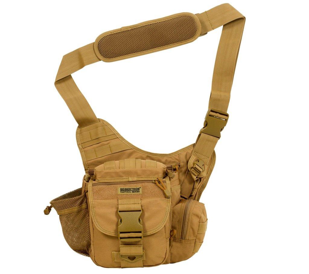 Сумка Cybertron Front Shoulder MOLLE для камеры, хаки, сумка, тактическая, совместимая, многофункциональная, военного класса, водонепроницаемая, сумка,