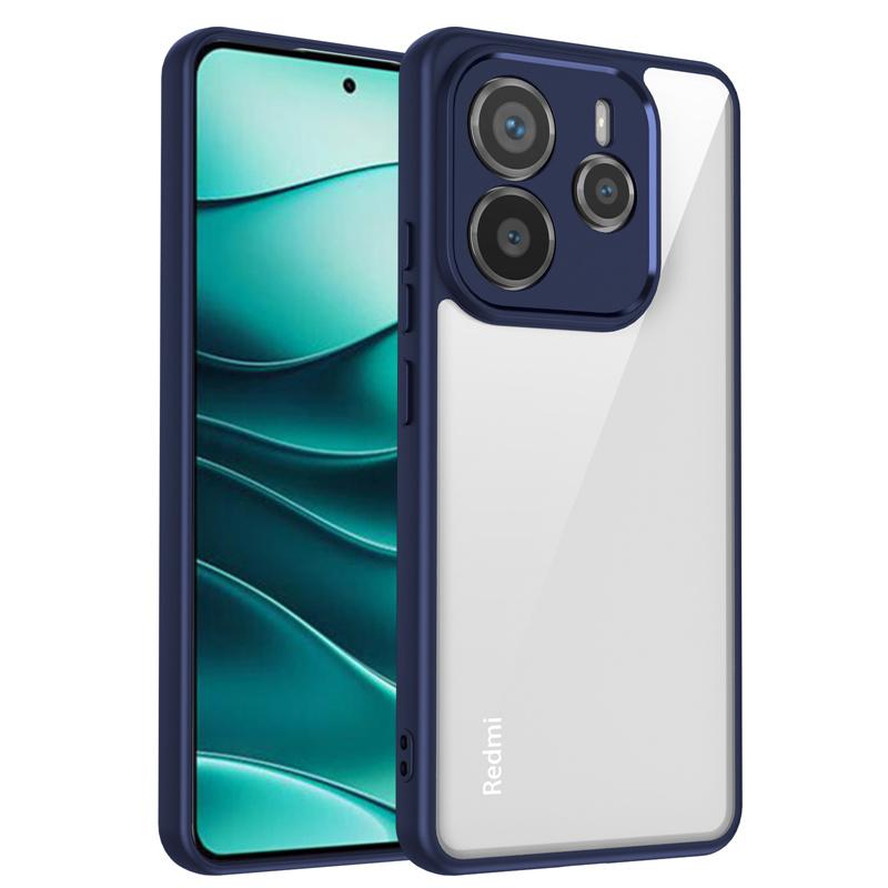 Высококачественный прозрачный акриловый чехол для задней панели Xiaomi Redmi iPhone Samsung для Redmi Note 14 13 Pro 12 11 10 14C 13C 12C A4 A3 A2 чехол из силикона TPU