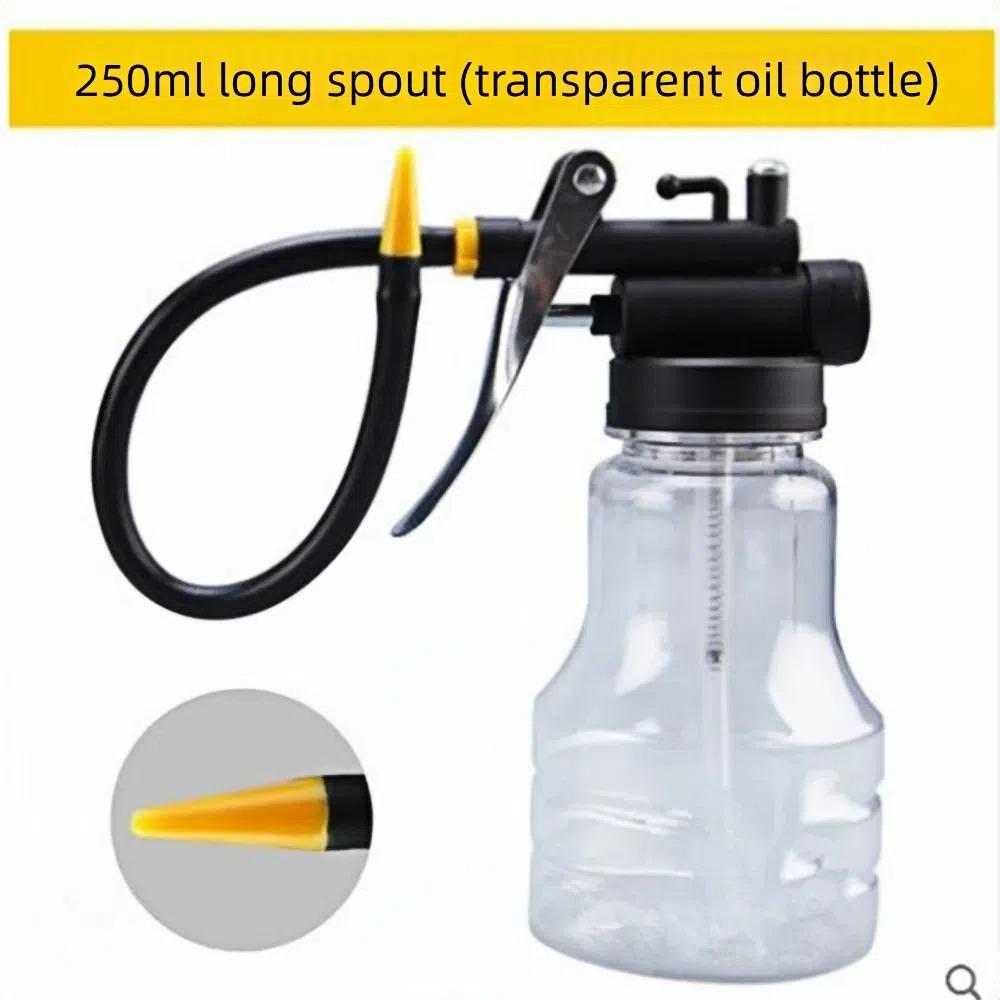 250 мл маленькая масляная масленка высокого давления насосного типа новая прозрачная масляная канистра