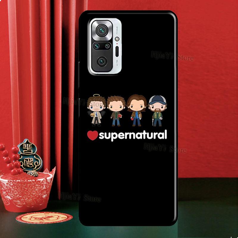 Supernatural Castiel Case For Xiaomi Redmi Note 12 Pro 11 9 8 10 Pro 9S 10S 11S 12S Redmi 12C 9C 10A 10C Cover