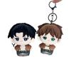 12cm/4.72in Anime Ackerman Stuffed Doll Plush Keychains Pendant Peripherals Accessories Cotton Collectible Decoration Stitch Toy