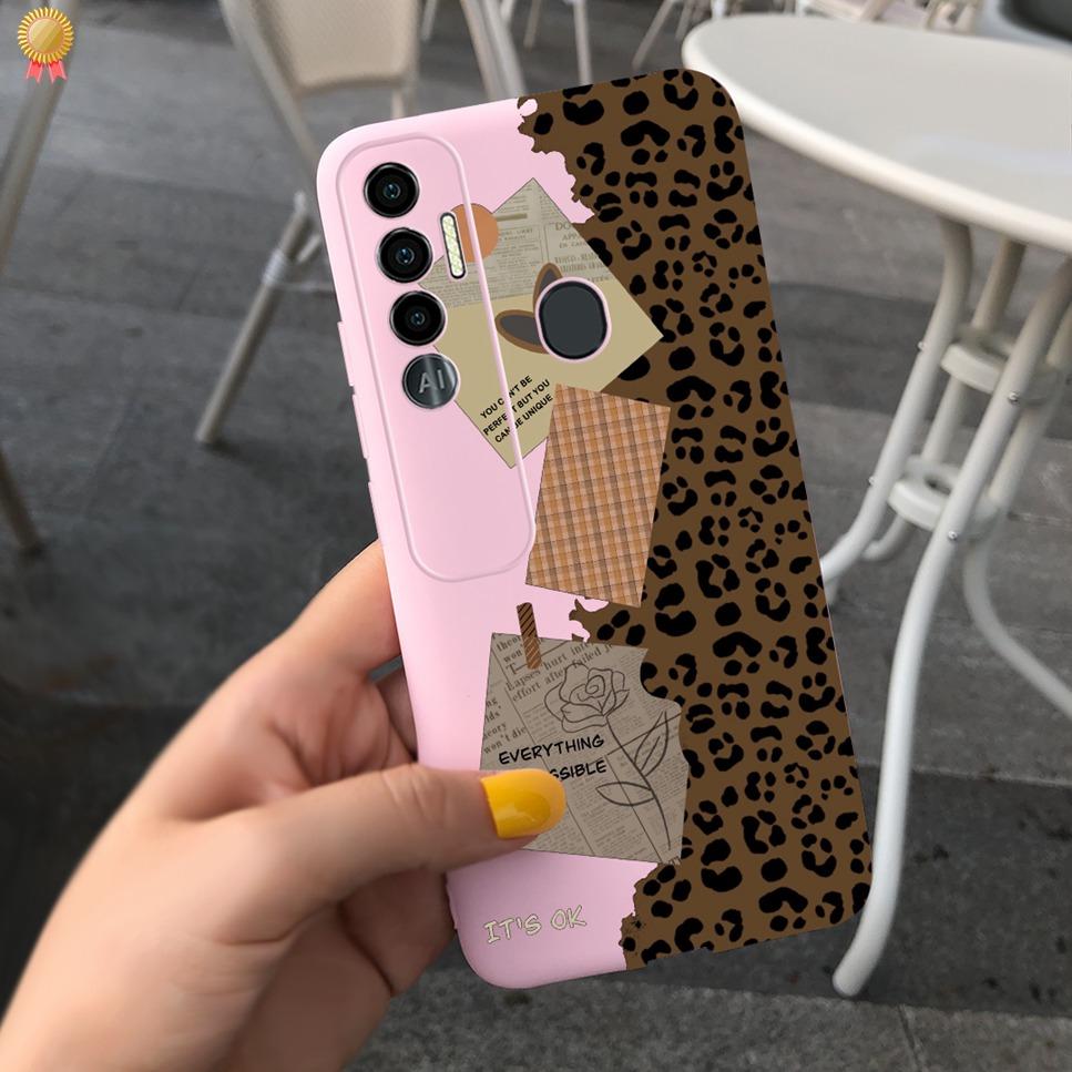 Чехол для Tecno Spark 7 P Pro 7P 7Pro Милые Девочки Медведь Задняя Крышка Силиконовый Для Tecno Spark7 P Pro Spark 7 P Pro 7P 7Pro Чехол для Телефона