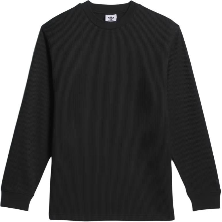 Adidas Originals Thermal Long Sleeve Shirt Knitwear Men's Black IY1599