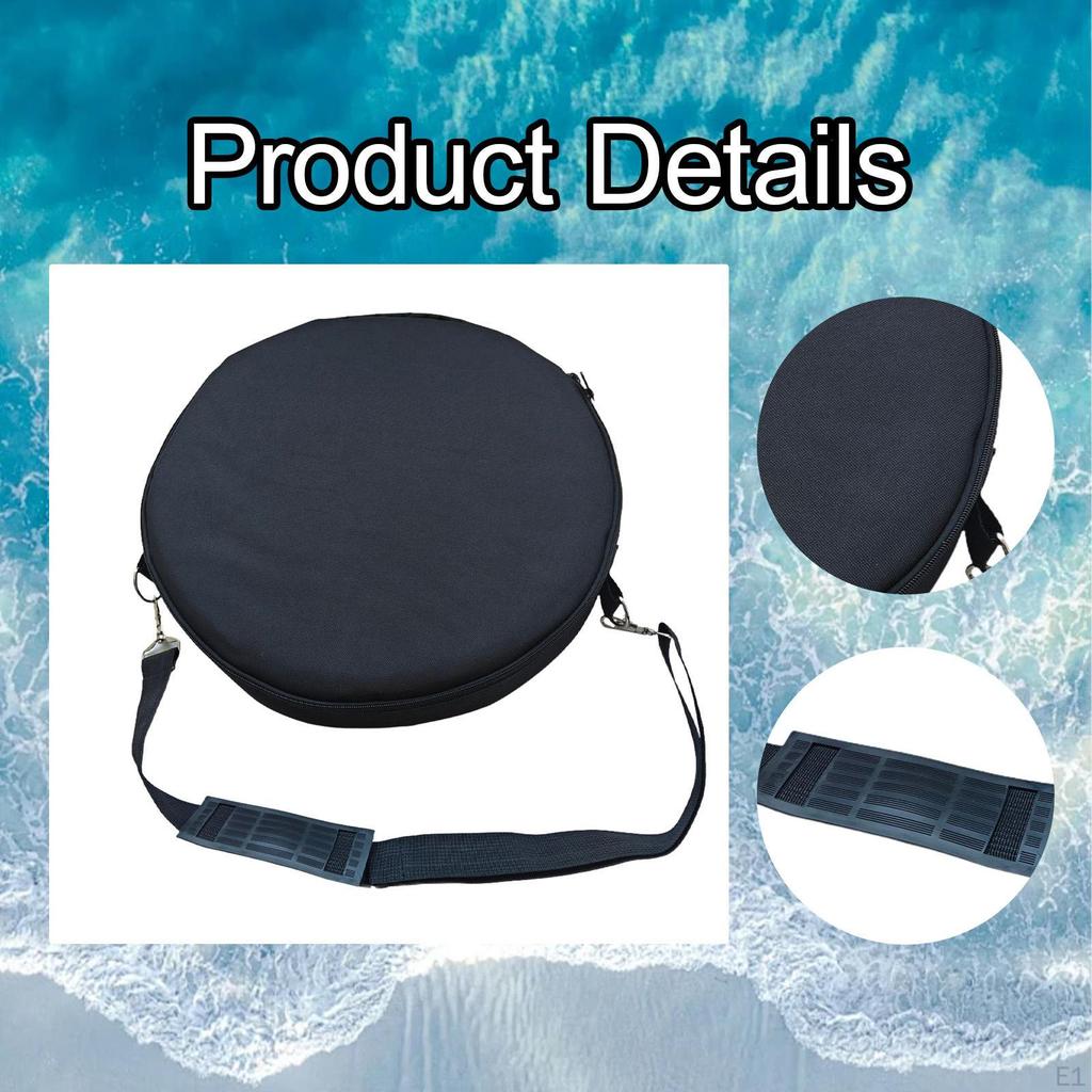 Sea Drum Bag Carrying Case Lightweight Shoulder Handbag for Birthday Gift Trip Performance