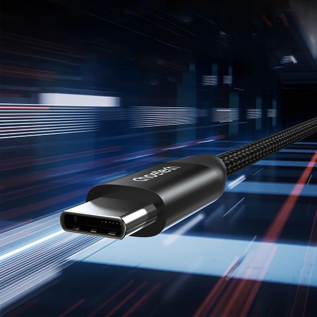 Choetech Charging And Data Cable Usb-C - Usb-C Pd3.1 240W 480 Mbps 2M Black (Xcc-1036)