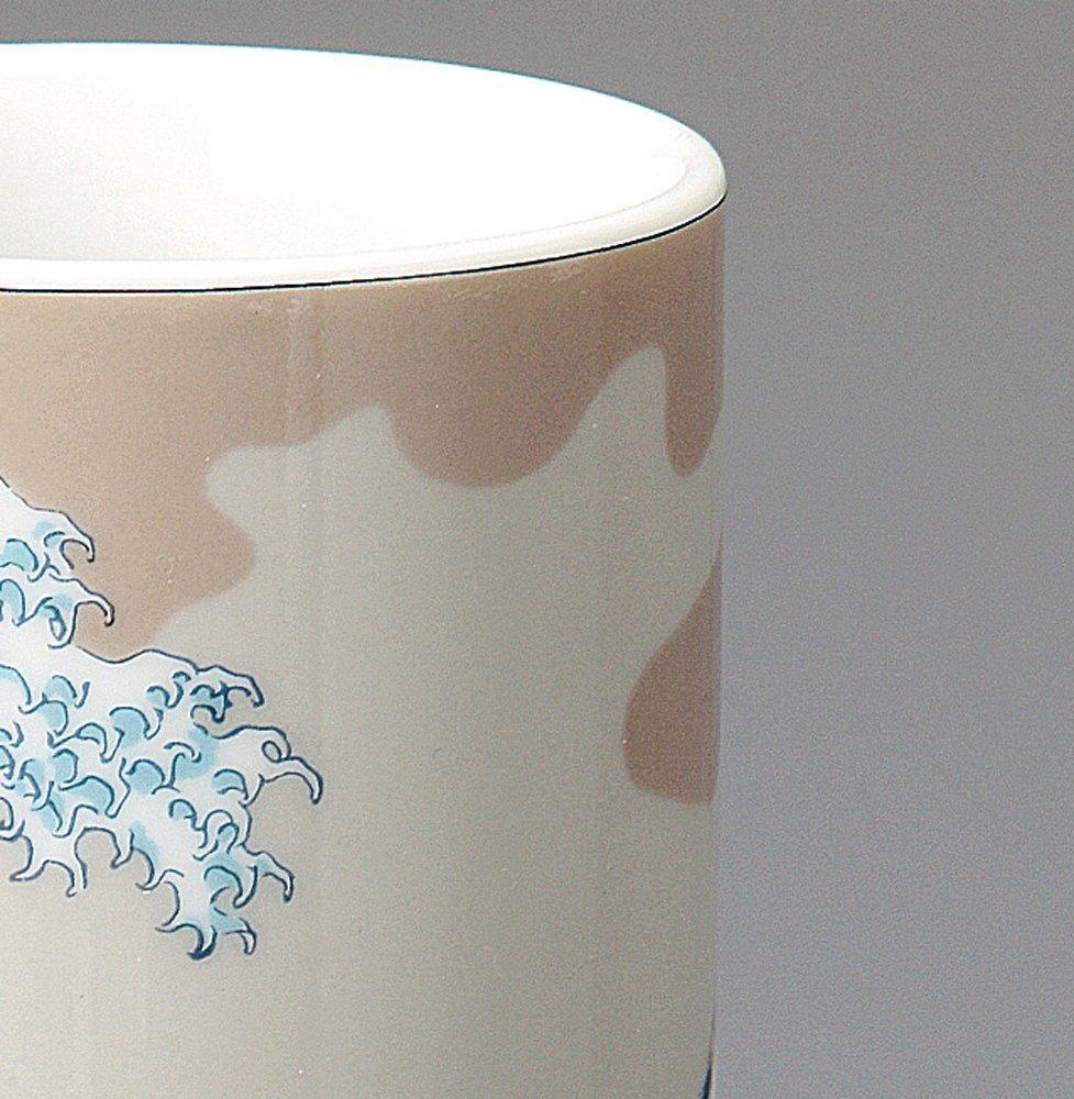 Soho Kiln Sushi Wave and Fuji Teacup, Design, 7.3×10.5cm, 488-26-453