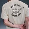 Nike Футболка с коротким рукавом Удобная Универсальная Простая Модная Мужские Топы Светло-бежевый HJ3694-110