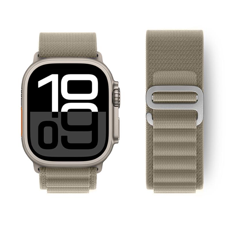 Ремешок Alpine Loop для Apple Watch Ultra 2 Band 49 мм 45 мм 44 мм 40 мм 41 мм 46 мм 42 мм 38 мм Браслет iWatch Series 10 SE 9 8 7 6 5 4