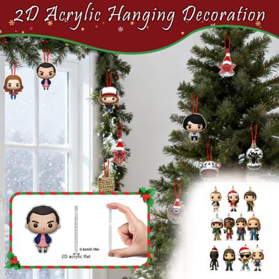 Календарь ожидания «Очень странные дела» 24 дня до Рождества Коробка для отсчета дней до Рождества Многофункциональные праздничные украшения для детских комнат, автомобилей и вечеринок Праздничный подарок